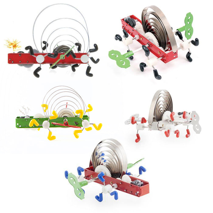 Kikkerland AWIKA Metal Wind Up Toy Chico Bicalho Dynamo Critter Obstacle Figure