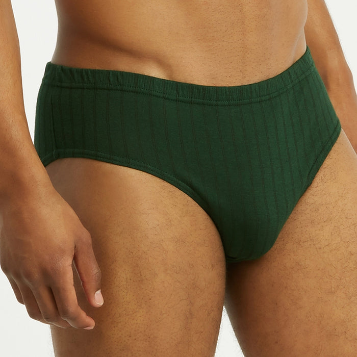 3 Pack Mens Bikinis Briefs 100% Cotton Underwear Pin Stripes Size XLar —  AllTopBargains