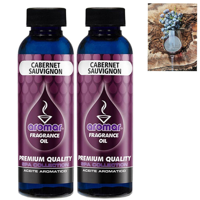 2PC Cabernet Sauvignon Fragrance Oil Aromatherapy Scent Air Diffuser Burner Home