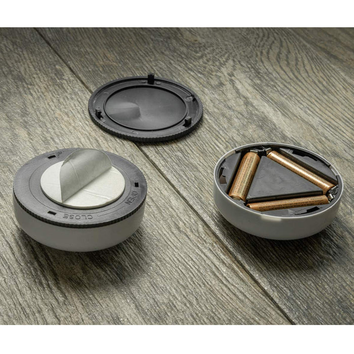 2PCS COB LED Night Light Push Stick On Wireless Closet Cordless Battery Operated