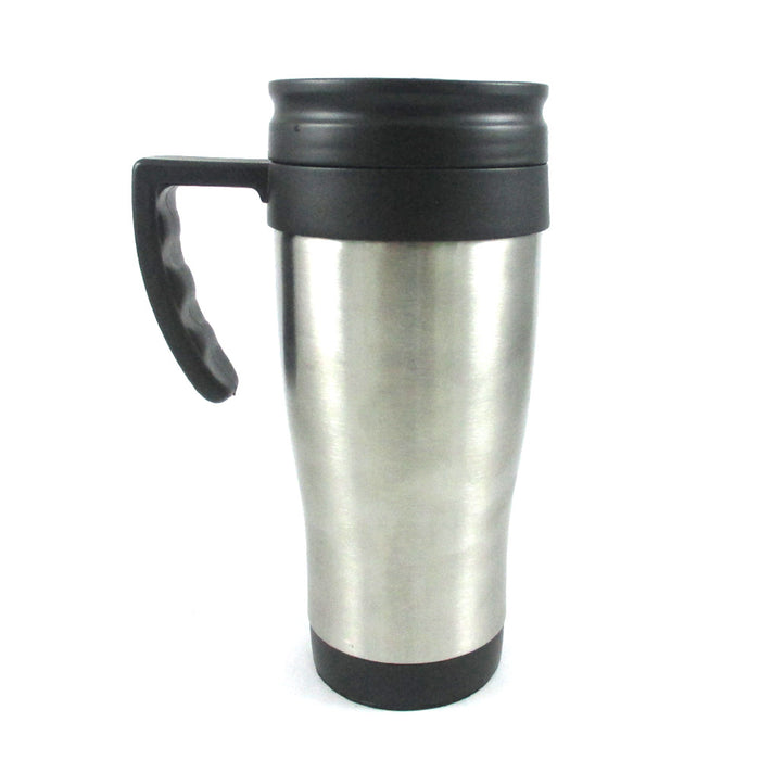 Stainless Steel Insulated Double Wall Travel Coffee Tea Mug Cup 14 Oz Thermo New