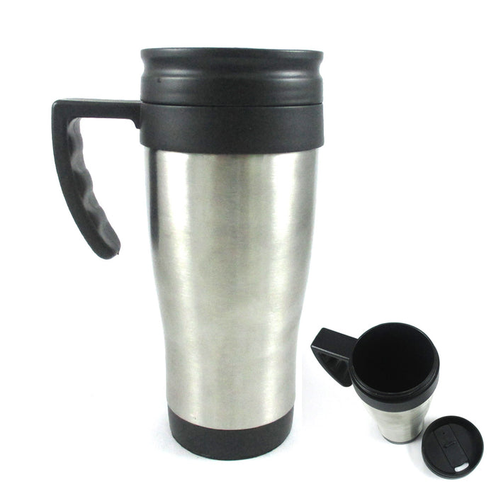2PK Stainless Steel 14oz Tumbler Insulated Double Wall Coffee Tea Mug Travel Cup