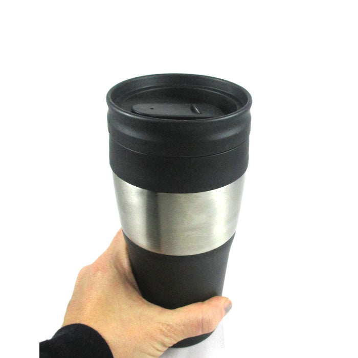 16 Oz Stainless Steel Insulated Double Wall Travel Coffee Tea Mug Cup Thermos !!