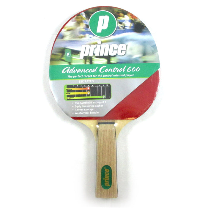 1 New Prince Ping Pong Paddle Advanced Control 600 Racket Table Tennis ...