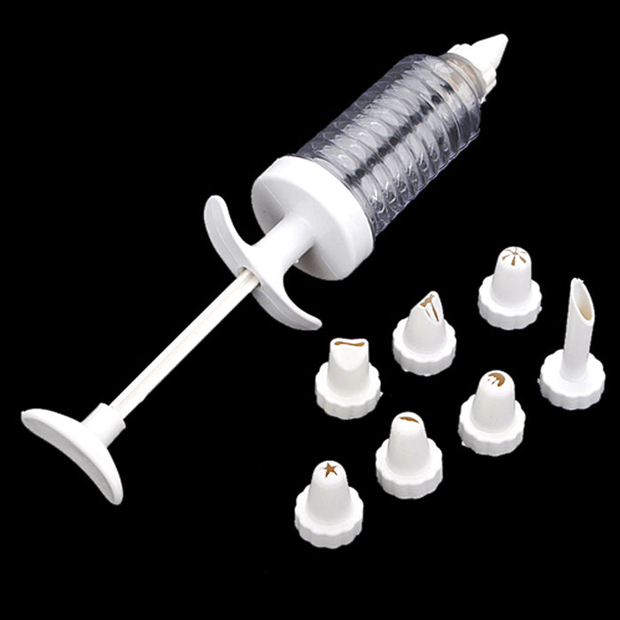 Cake Decorating Supplies Kit Cupcake Baking Icing Tips Pastry Frosting Syringe