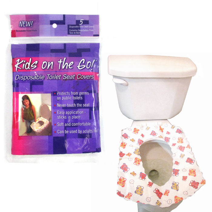 New Toilet Training Disposable POTTY Seat Cover 5 Pack Kids Children $ave