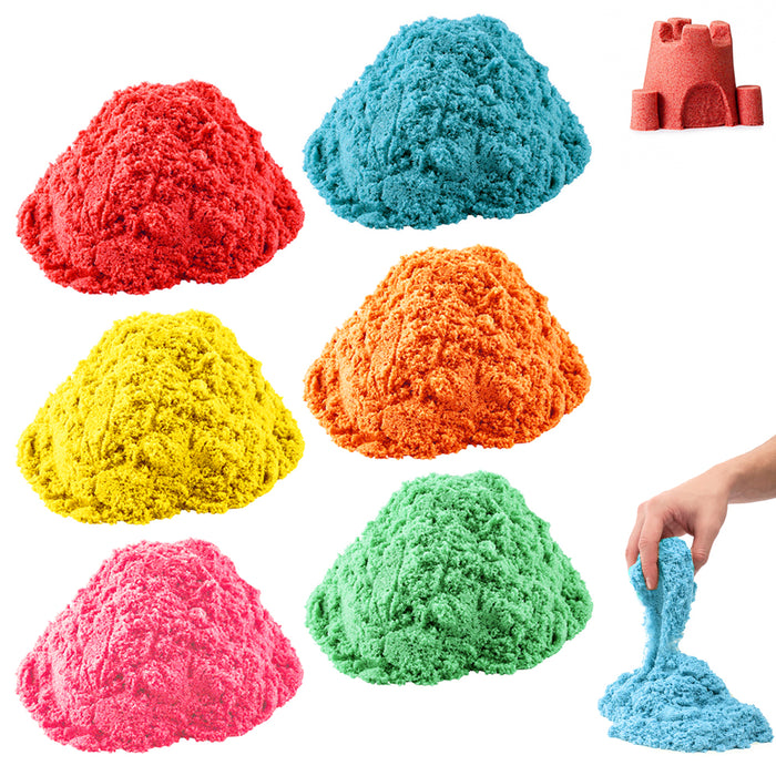 1 Play Magic Sand 180g Kid Child DIY Indoor Play Craft Non Toxic Toy Colorful