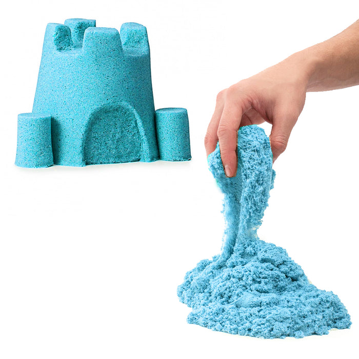 2 Pk Large Magic Cotton Sand Kids DIY Slime Kit Squishy Mud Putty Non Toxic Toy