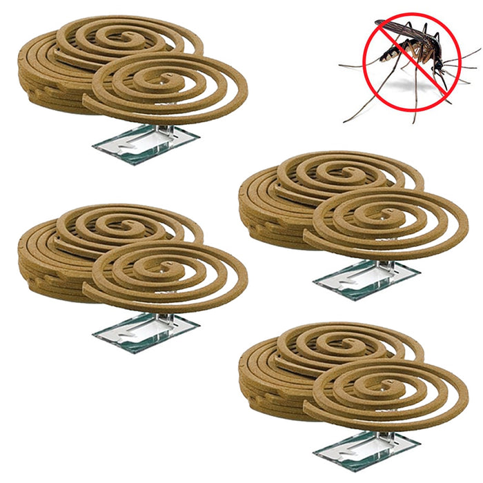 5PK Mosquito Repellent 20 Coils Outdoor Use Lasts 5-7 Hours 10Ft Outdoor Camping