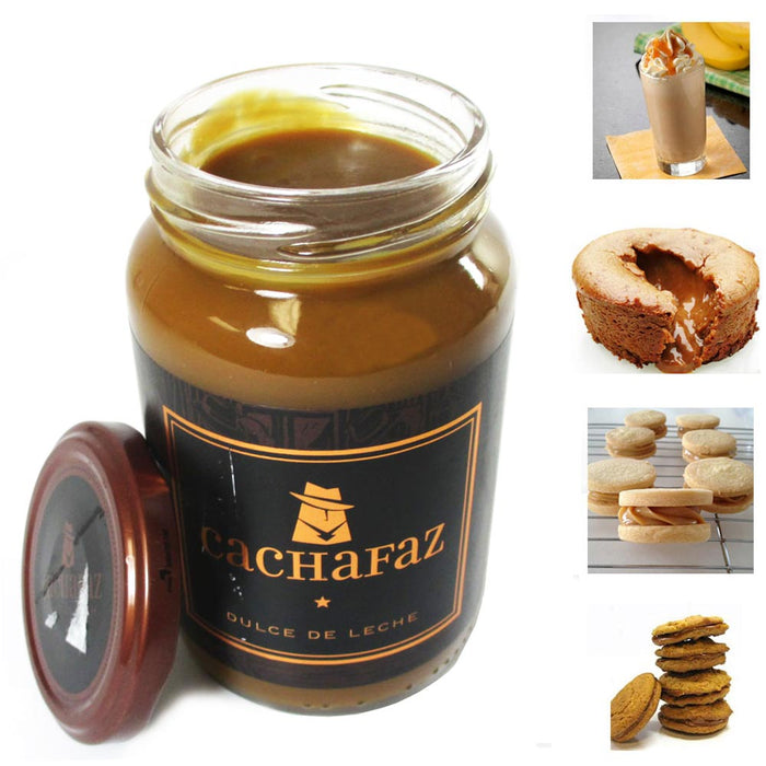 1 Cachafaz Dulce De Leche Jar 450g 16oz Milk Caramel Spread Arequipe Argentina