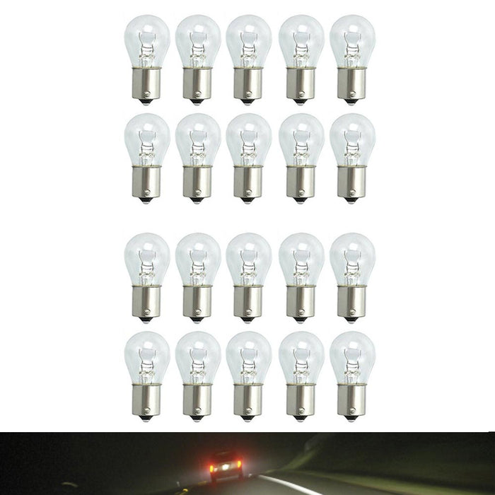 20x Light Bulb 1156 12V 21W Ball Lamp Auto Car Brake Daytime Running Tail Light