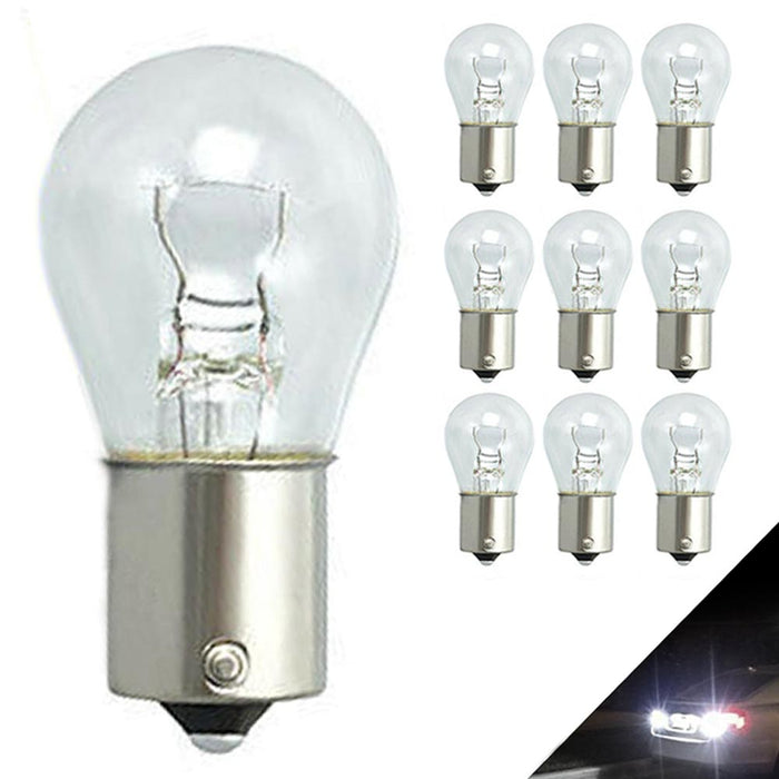 10 Pc Automotive Lighting Bulbs Car 1156 12V 21W Brake Stop Indicator Tail Lamp