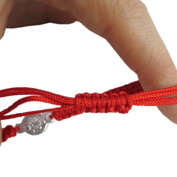 2PC Evil Eye Lucky Bracelets Protection Amulet Kabbalah Red String Adjustable
