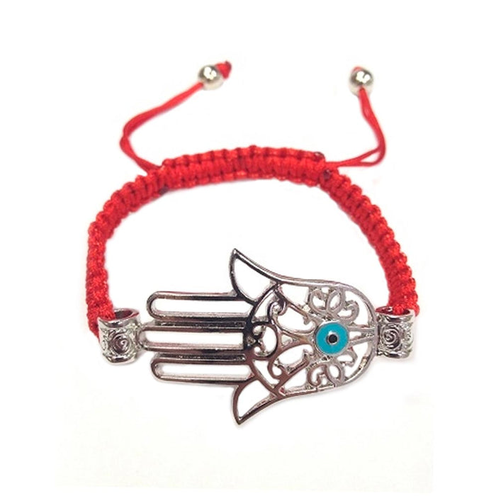 Lucky Eye Hamsa Hand Evil Bracelet Red String Protection Charm Women Fatima Teen
