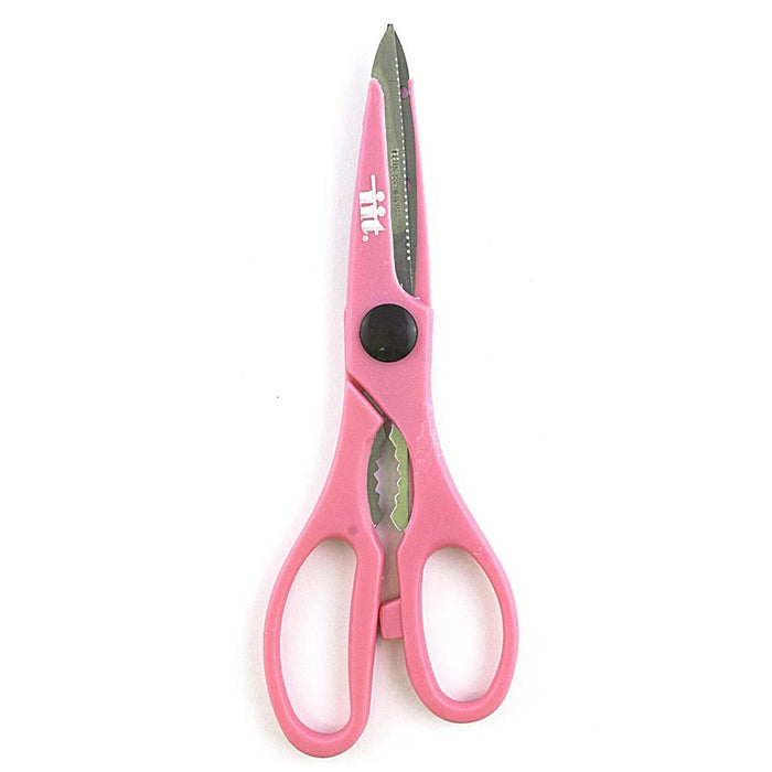 Kitchen Scissor Heavy Duty Meat Multipurpose Stainless Steel Food Shears Pink