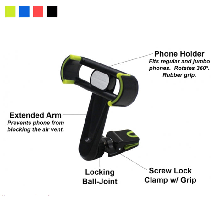 Car Cell Phone Air Vent Holder Mount Cradle Stand Support Mobile Phone Universal