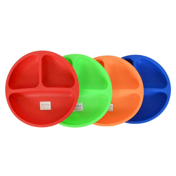 1 Toddler Kids Silicone Placemat Baby Feeding Plate Food Tray BPA Free Table Mat