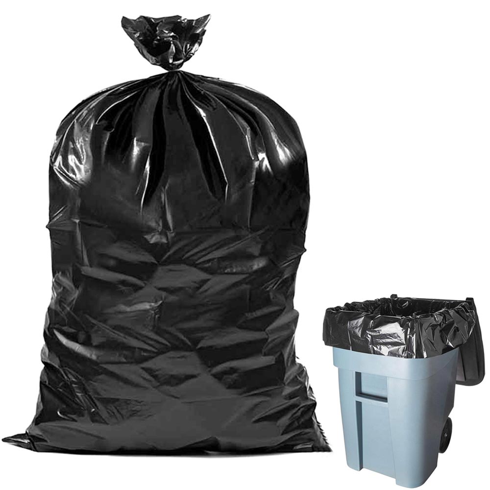 20 Contractor Trash Bags 42 Gallons 32 x 50 3 Mil Thick Heavy Duty I —  AllTopBargains