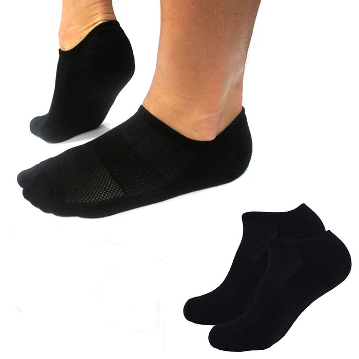 12 Pairs No Show Men Socks Low Cut Ankle Short Socks Casual Womens Athletic