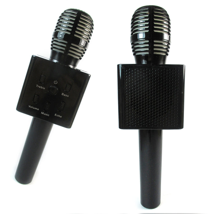 Karaoke Microphone Wireless Bluetooth Cell Phone USB Player Speaker Home KTV New
