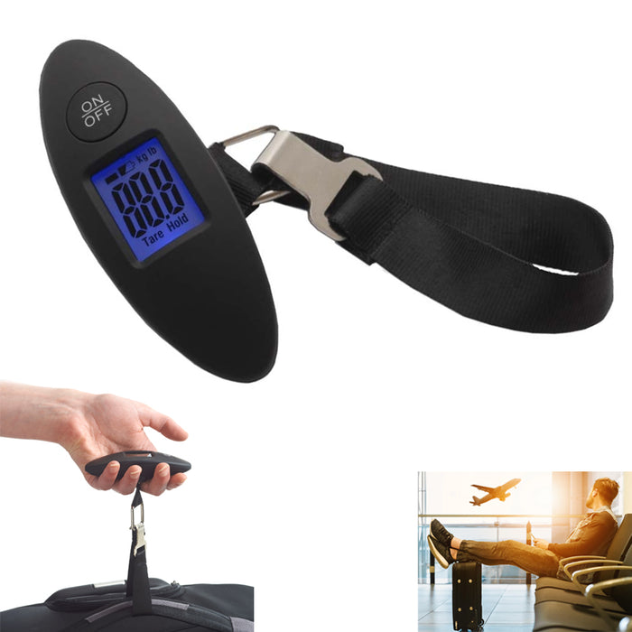 Portable Weight Scale 88 Lbs Luggage Travel Digital Balance 40kg Fishing Hanging