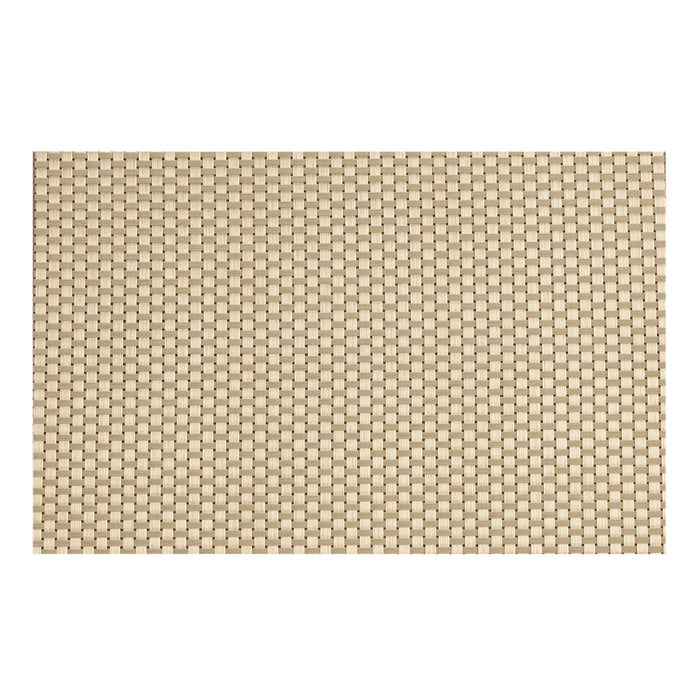 4PC Decorative Woven Bamboo Look Placemats Dining Room Table Place Mat 12" x 18"