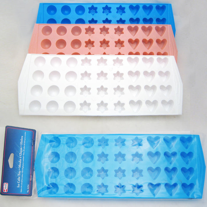 Lot 3 Mini Ice Cube Trays Makes 108 Home Bar Drinks Jelly Cubette Candy Mold Fun