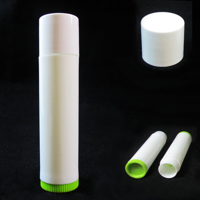 80X Empty Lipstick Lip Balm Container Tube Case Caps Jars Chapstick BPA Free New