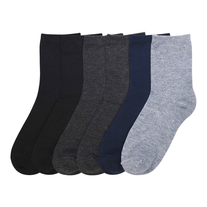 6 Pairs Assorted Boys Socks Size Ages 6-8 Years Kids Casual Sport Youth New !