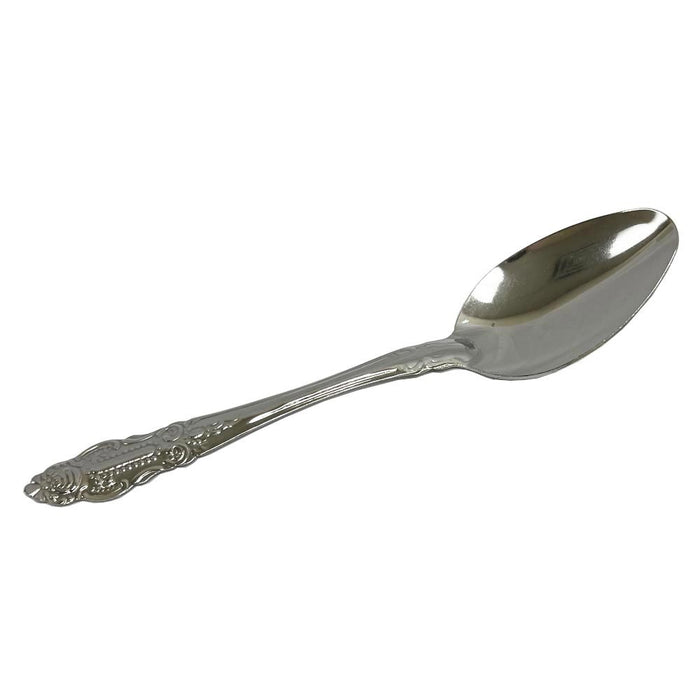 8 Pc Teaspoons Flatware Set Silverware Cutlery Stainless Steel Coffee Tea Spoon
