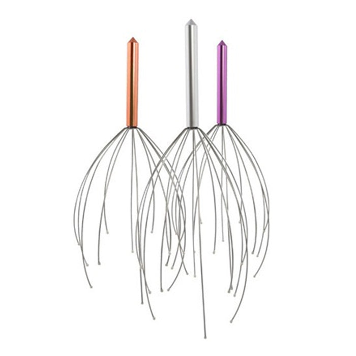 1 X Head Massager Scratcher Neck Massage Scalp Relax Calm Stress Relief Octopus