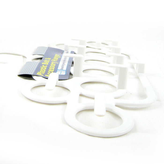 Belt Hanger Rack Closet Organizer Tie Scarf Clothing Accessories Necktie 7 Holes