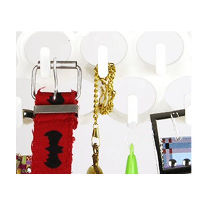 Belt Hanger Rack Closet Organizer Tie Scarf Clothing Accessories Necktie 7 Holes