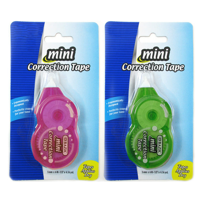 20 Pack White Ink Out Correction Tape Eraser Proof Office School Paper Erase