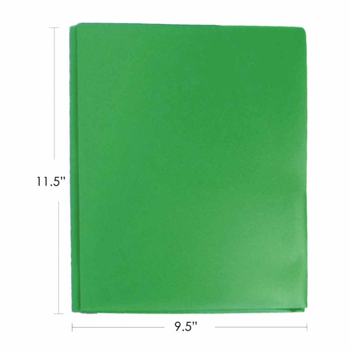 48 PC Plastic Pocket Folders Brads School Folder 3 Prongs Letter Size Multicolor