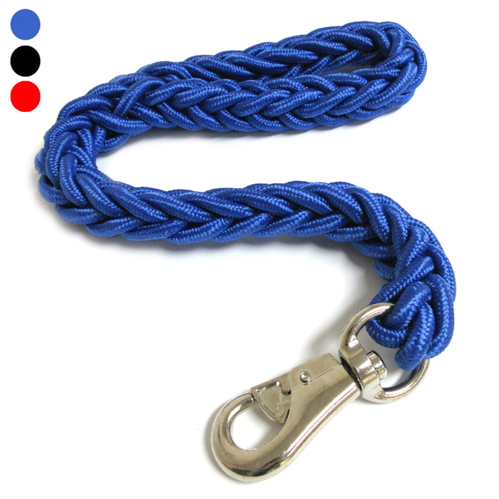 2PK Large Dog Braided Leash Rope Strong Mountain Climbing Lead Training Walking