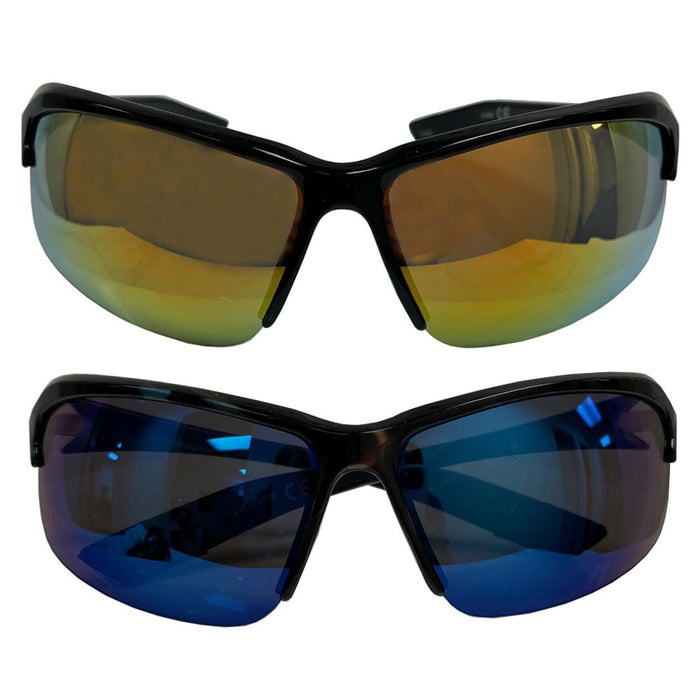 Cycling Sunglasses Sports Glasses Men Black Blue UV400 Bike Driving Lens Outdoor