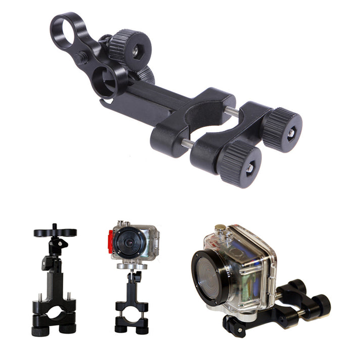 Bicycle Mount Holder Motorcycle Handlebar Tripod Camera Pole Bar Bike Accessory