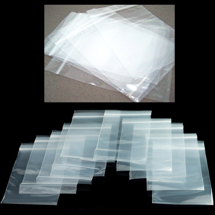 800 Lot Baggies Poly Bag Reclosable Seal 4" X 4" Clear 2Mil Plastic Heavy Duty