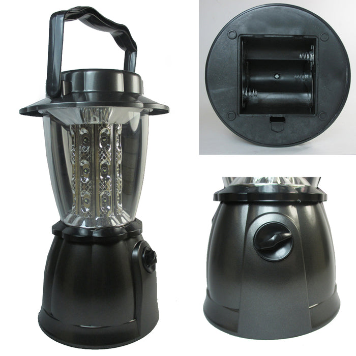 2 Pack Portable Outdoor 24 LED Camping Lantern Bright Tent Lamp Lamp Flashlight