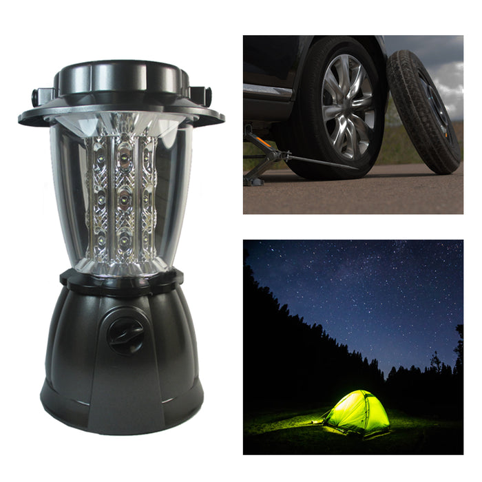 2 LED Portable Lanterns Cordless Lights Lamp Outdoor Camping Hiking Flashlight