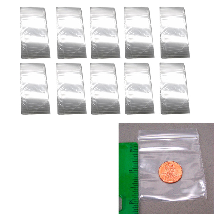 1000 Baggies 2" X 2" Small Reclosable Seal Clear Plastic Poly Bag 2.5mil