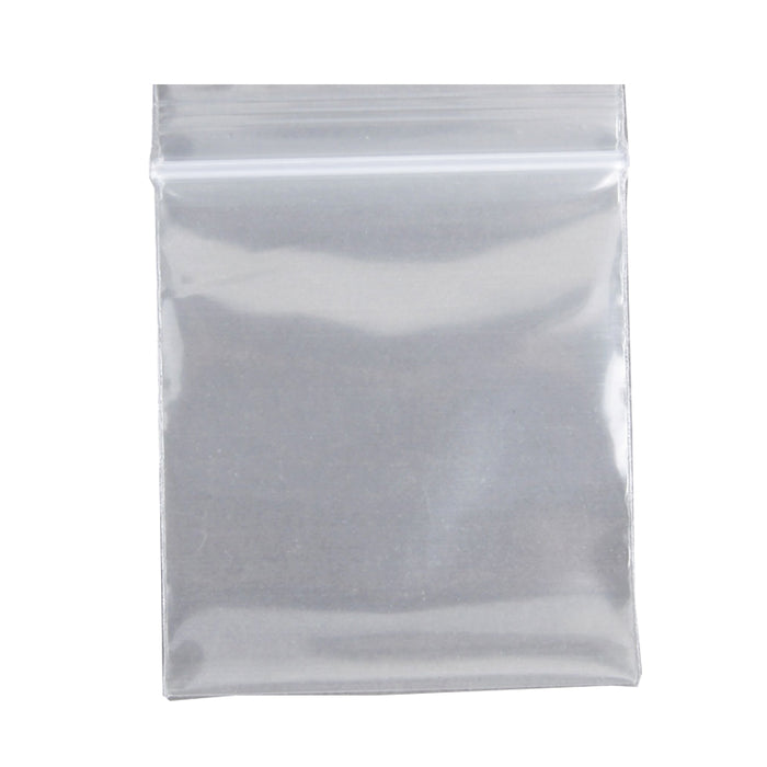200X Clear Bags Reclosable Zipper Lock Plastic 2Mil Poly Jewelry 2" x 2" Baggies