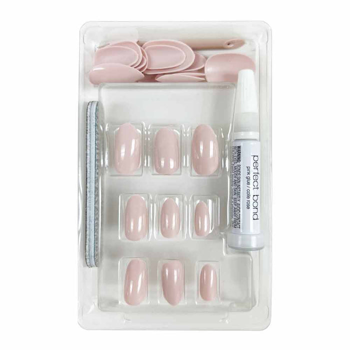 Artificial Nail Manicure Set Nail Glue Mini File Manicure Stick Gel Nails 31 PC