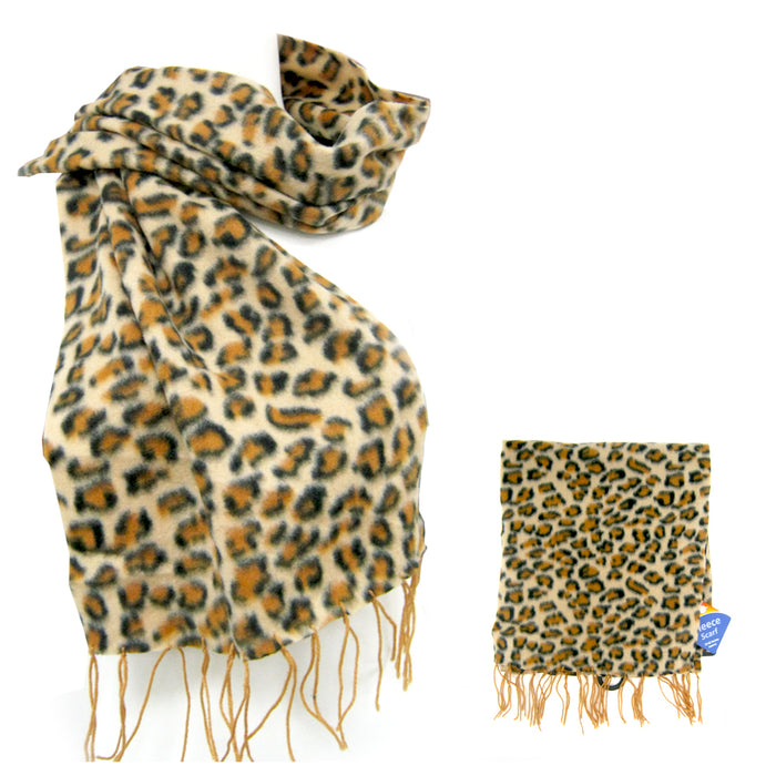 1 Womens Fashion Scarf Animal Print Shawl Wrap Soft Winter Warm Cheetah Pashmina