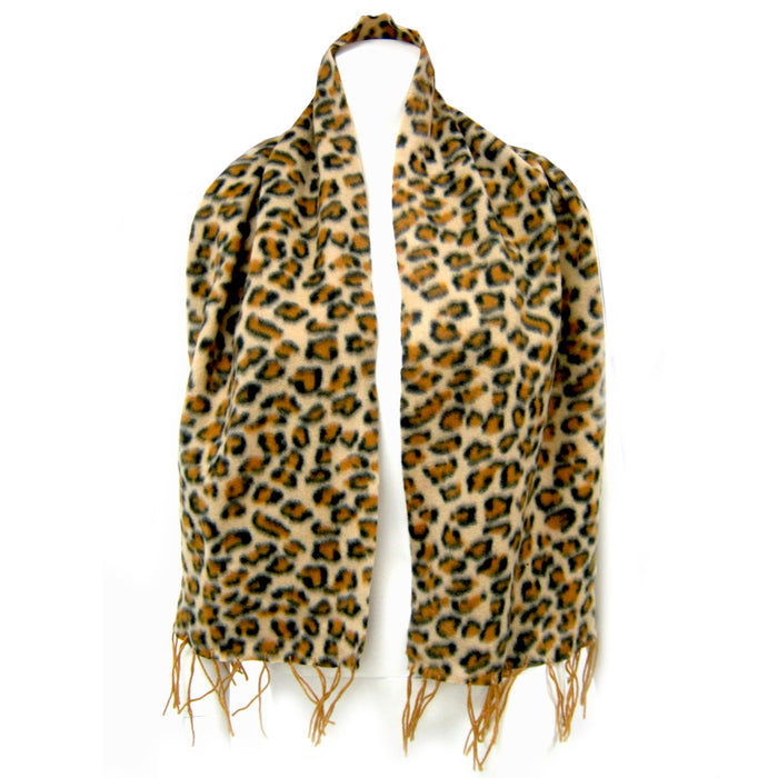 1 Womens Fashion Scarf Animal Print Shawl Wrap Soft Winter Warm Cheetah Pashmina