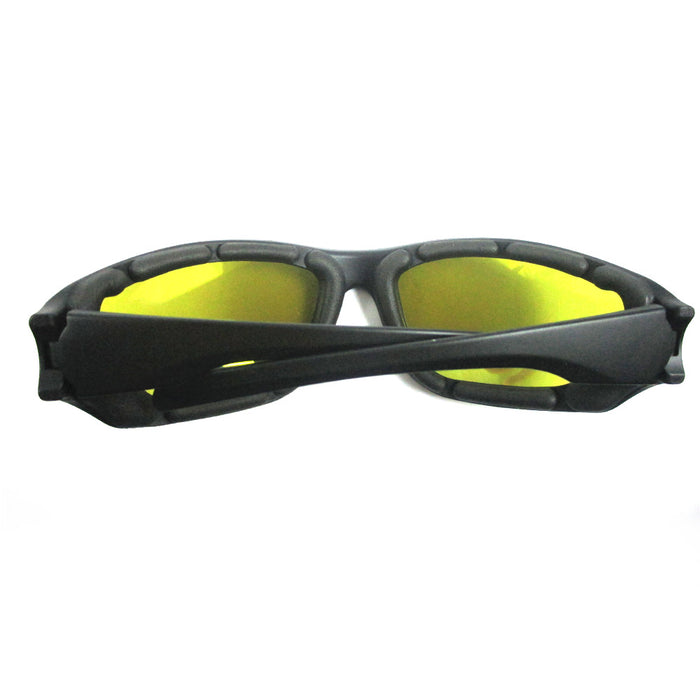 1 Wind Resistant Motorcycle Riding Sunglasses UV 400 Day Night  Foam Glasses New