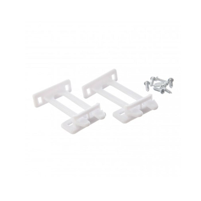 InControl - Slide Locking Diaper Pins (10-Pack) White