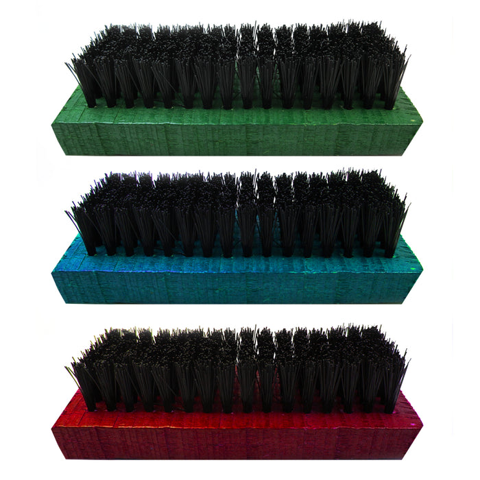 3 Pack Shoe Shine Brush Buffing Cleaning Polishing Leather Care Boots Coats Bags