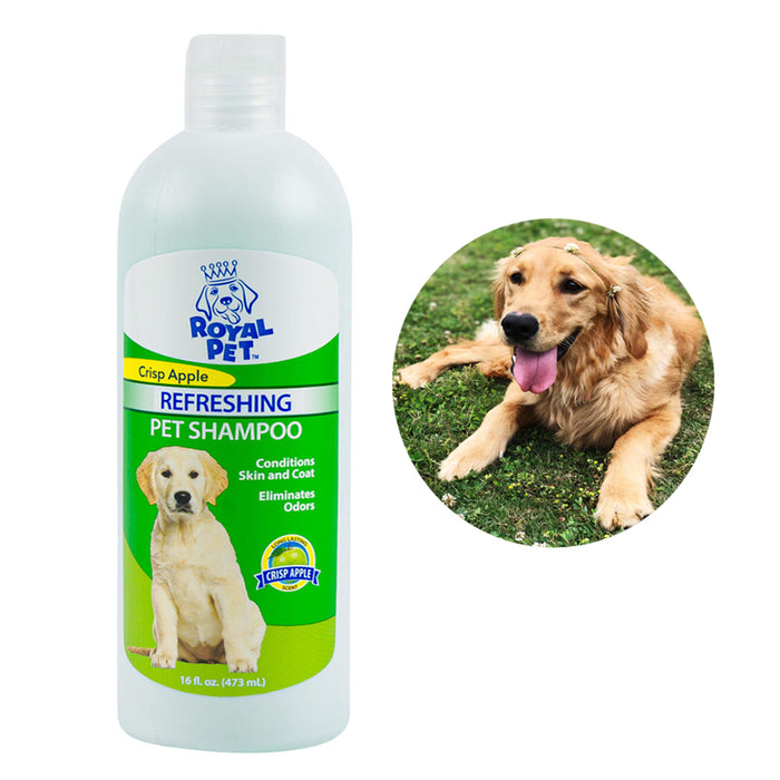 Natural Pet Dogs Shampoo Antibacterial Odor Eliminator 16oz Deodorizing USA Made